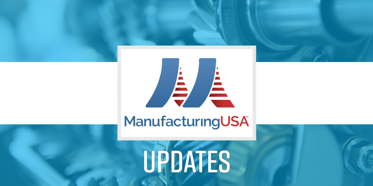 Manufacturing USA Updates, Manufacturing USA Logo