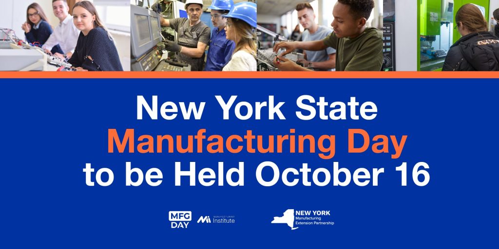 New York State Manufacturing Day to be Held October 16