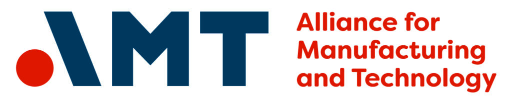 Alliance for Manufacturing & Technology (AMT) logo on white background