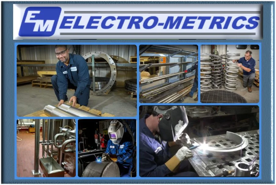 Electro metric image, people welding
