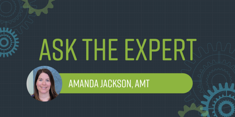 Ask the expert banner amanda jackson