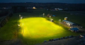 Sports Field With Lights