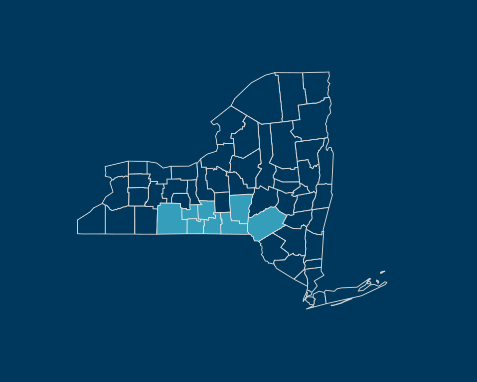 Southern Tier Map