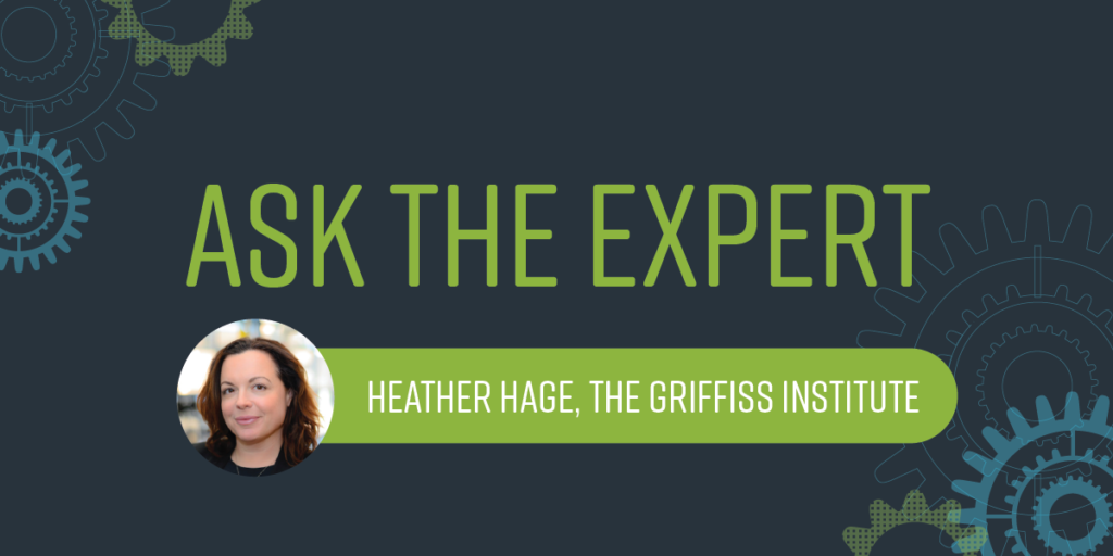 Ask the Expert: Heather Hage