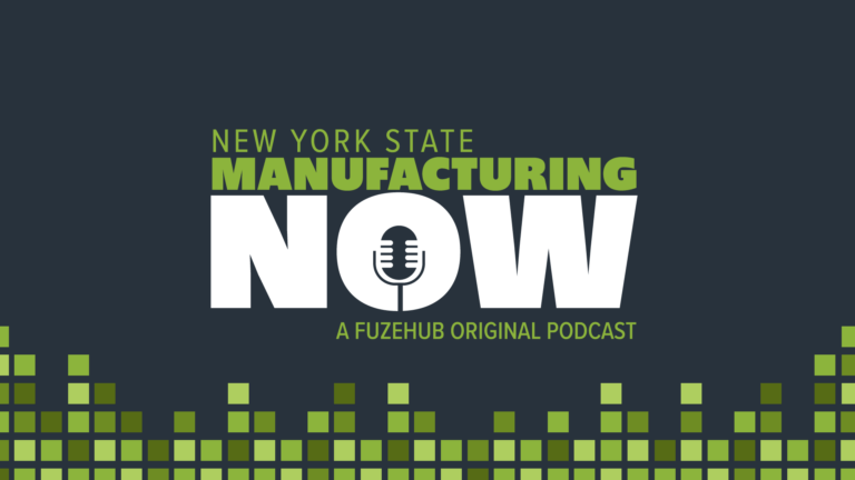 New York State Manufacturing NOW Podcast Logo Banner