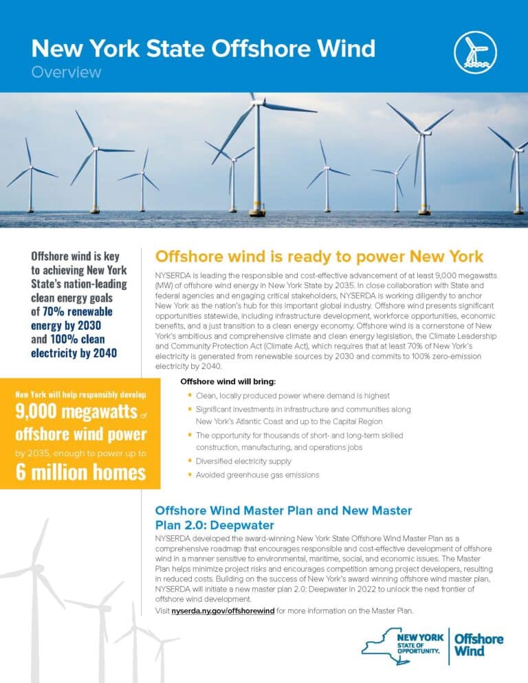 Offshore Wind is ready to power NY