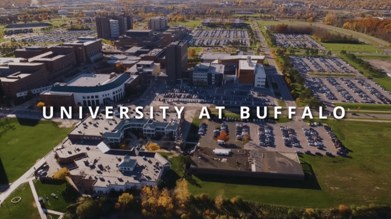University at Buffalo Campus Aerial Shot