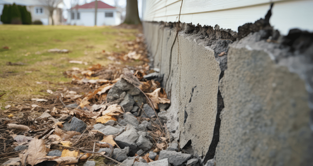 Cracking Concrete Foundation