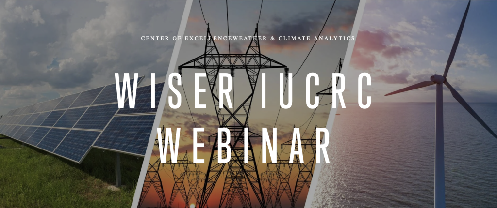 WISER IUCRC: Introduction to the North American Forecasting Weather, Outage, Load and Damage Initiative